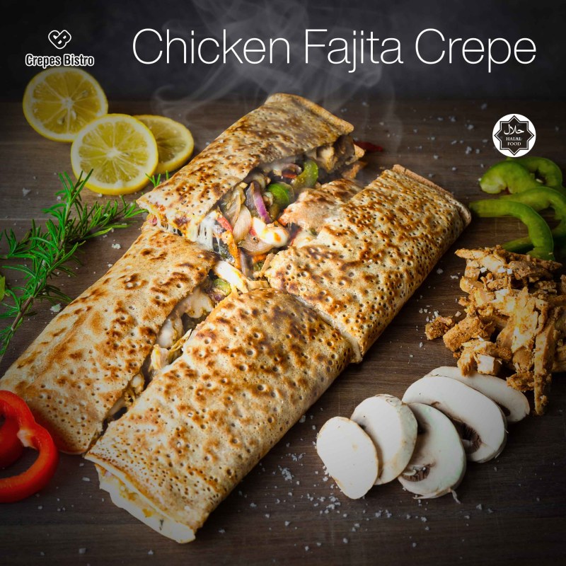 Chicken Fajita Crepe